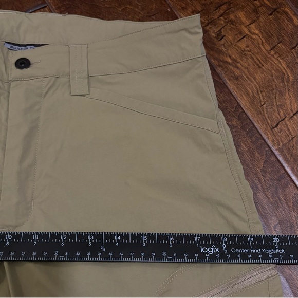 Go Ruck Challenge Shorts Mens 32 Tan Performance Cargo Utility Stretch Rucking - Picture 9 of 11
